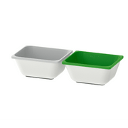 just ikea VARIERA Box - Green - Grey - 10x12 cm ikea in pakistan