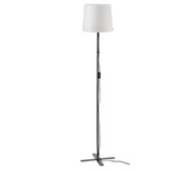 IKEA BARLAST Floor lamp, black/white, 150 cm