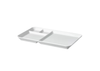 IKEA 365+ Plate With Compartments - White- 31x19 cm In Pakistan Just e-Store