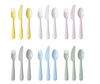 IKEA KALAS 18 piece Cutlery Set - Mixed Colours - Pack Of 6 In Pakistan Just e-Store