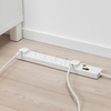 IKEA KOPPLA 6-way socket with switch, white, 1.5 m In Pakistan Just e-Store