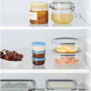 IKEA PRUTA Food Container- Transparent-Blue 70 ml Pack of 3 In Pakistan Just e-Store