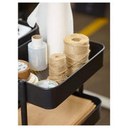 just ikea RASKOG TROLLEY - BLACK 35X45X78CM ikea in pakistan