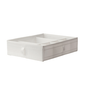 just ikea SKUBB Box with compartments - White ikea in pakistan