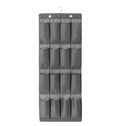 just ikea SKUBB Hanging Shoe Organiser W 16 Pockets- Dark Grey ikea in pakistan
