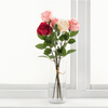 just ikea SMYCKA Artificial Flower - Rose White 52 cm ikea in pakistan